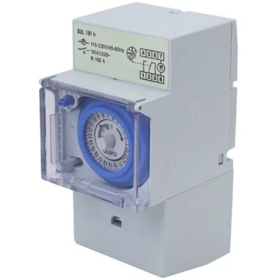 £13.99 • Buy SUL181H Mechanical Timer 24 Hours Time Switch Relay Electrical Programmable P1V4