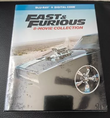 Fast & Furious 8-Movie Collection [Blu-ray] NEW FREE SHIPPING. • $18