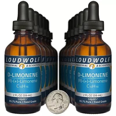 D-Limonene / 24 Fluid Ounces / 12 Bottles / 95.7% Pure Food Grade / Liquid / USA • $144.36