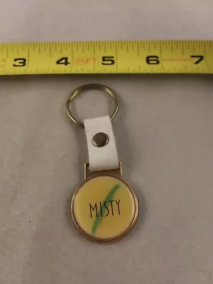 Vintage MISTY Tobacco Cigarette Keychain Key Chain Key Ring Fob Hangtag *QQ73 • $20