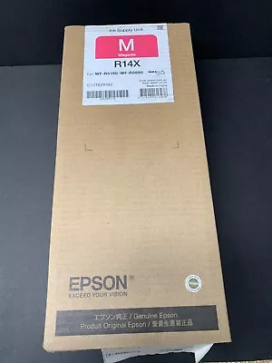 Genuine New Epson R14X Magenta Ink Pack For WF-R5190/WF-R5690 • $319