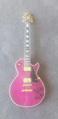 Gibson Les Paul Custom W/Brass Hardware Gloss Pink Electric Guitar • $2000