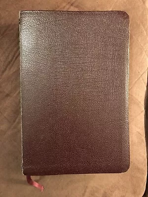 NCV The Devotional Bible  Max Lucado Burgundy Bonded Leather Nelson 6565BG 2003 • $15