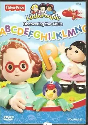 Fisher-Price Little People Discovering The ABC's (DVD) Volume 21 - VERY GOOD • $6.98