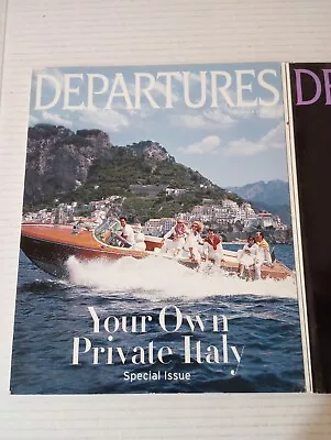 Lot Of 2 Departures Magazines 2004 • $7.91