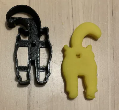 Cat Butt Cookie Cutter Pastry Biscuit Icing Fondant Baking Cake • £3.89