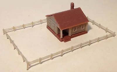 Outland Models Train Railway Layout Country Cottage House With Fencings Z Scale • $6.99