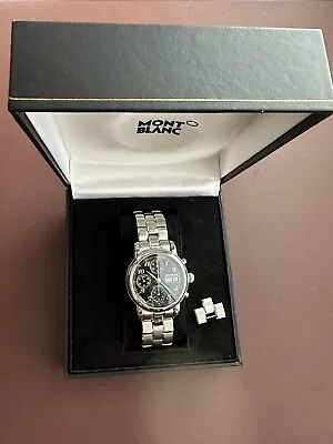 Montblanc Chronograph Day Date Automatic Watch MINT CONDITION • $2100