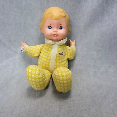 Fisher Price Doll HONEY Molded Hair Painted Eyes Cloth Body 12in • $29.99