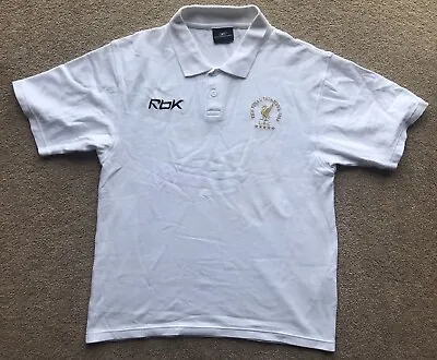 £27.95 • Buy RARE Reebok Liverpool FC The Final Istanbul 2005 Polo Shirt (SIZE S)