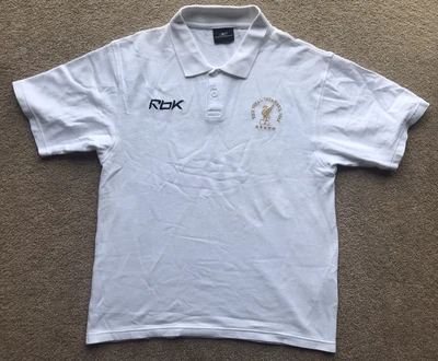£27.95 • Buy RARE Reebok Liverpool FC The Final Istanbul 2005 Polo Shirt (SIZE S)