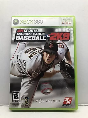 Major League Baseball 2K9 (Xbox 360 2009) Complete Tested Working - Free Ship • $6.89