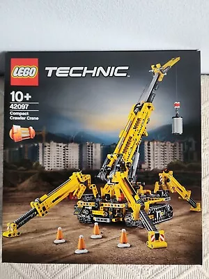 LEGO TECHNIC: Compact Crawler Crane (42097) Retired Set • $269