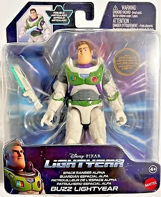 Mattel LIGHTYEAR Movie Buzz Light Year Space Ranger Alpha Figure 2022 NEW • $11.50