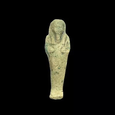 Ancient Egyptian Glazed Faience Ushabti Statue Hieroglyphics • £0.99