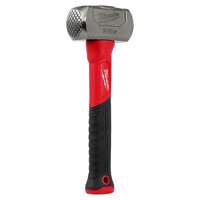 Milwaukee Tool 48-22-9310 3 Lb Drilling Hammer 11 In L Fiberglass Handle • $19.97