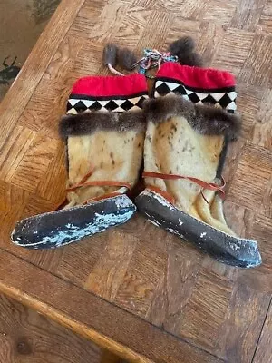 Authentic Handmade Alaskan Mukluks • $500