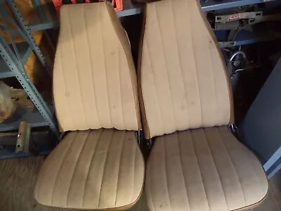 1972-1978 Scout II Brown/Tan Bucket Seats LOCAL PICK UP ONLY • $450