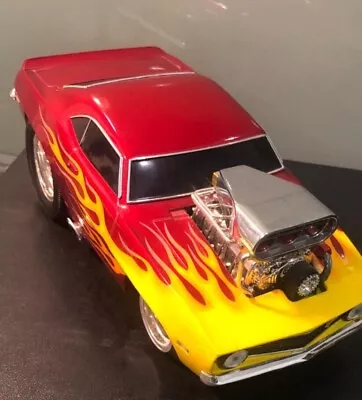 1969 Camaro Z/28 Read Flames Muscle  Car 1:18 Scale • $10.50