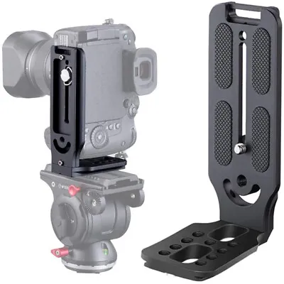 Universal L-Bracket Quick Release Plate Tripod Head Tripod Adapter For Camera • $17.99