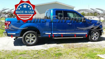 2015-2020 F-150 Extended Cab 6.5' Short Bed Body Side Molding Trim 1.5  FL • $139.99