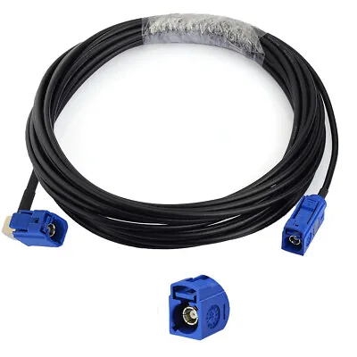 GPS Extension Cable Duplex Blue FAKRA To FAKRA Connector 6 M For VW / Audi • $21.99