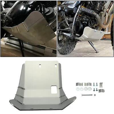 For Yamaha TW200 87-23 Off-Road Full Coverage Aluminum Skid Plate Splash Guard • $67