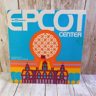 1983 Disney EPCOT Center Kodak Wheel Dial Fold Out Brochure World Showcase READ • $9.99