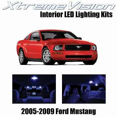 XtremeVision Interior LED For Ford Mustang 2005-2009 (4 PCS) Blue • $9.99