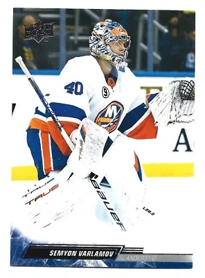 2022-23 Upper Deck #369 Semyon Varlamov New York Islanders Hockey Card • $0.98