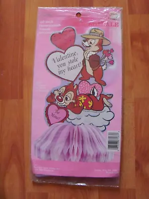 11  Disney Chip N  Dale Honeycomb Valentine Centerpiece Vintage Eureka Decor NIP • $13.99