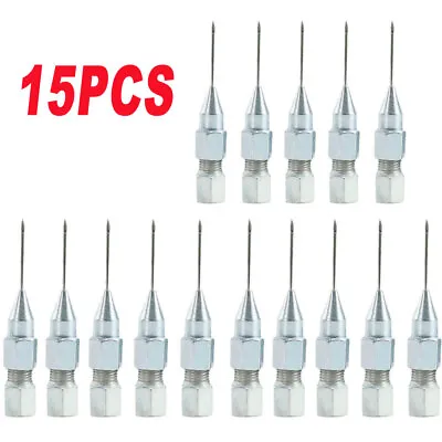 15X Grease Gun Needle Tip For Mouth Removable Needle Nose Head Nozzle Hotsal • $18.89