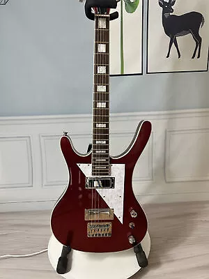Unbrand Metallic Red 6 String MI5 Electric Guitar Mini Pickup Rosewood Fretboard • $254.76