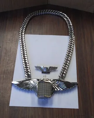 Mercedes Benz Ssk Flying Grille... Gangsta Bling Chain With Lapel Pin • $384.06