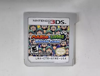 Mario & Luigi: Dream Team (Nintendo 3DS 2013) Authentic Game Cartridge Only USA • $19.99