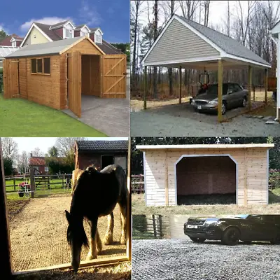 Field Shelter Bases Hay Barn Bases Storage Garage Bases Tack Room Workshop Bases • £190