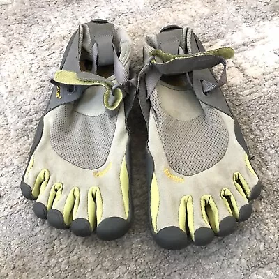 Vibram Fivefingers KSO Shoes W145 Size 39 EU Barefoot  Strap Gray • $16.80