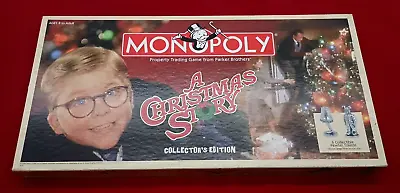 2007 Monopoly A CHRISTMAS STORY Collector's Edition W/6 Pewter Tokens • $48