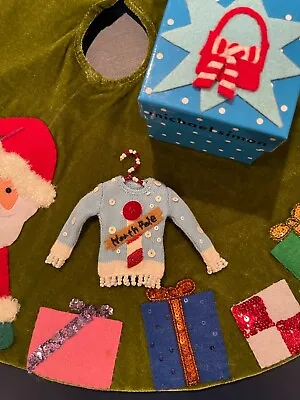 Michael Simon Christmas North Pole Sweater Ornament • $35