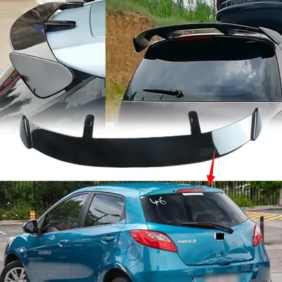 Universal Painted Rear Tailgate Roof Spoiler Window Wing For Mazda 2 Hatchback • $87.19