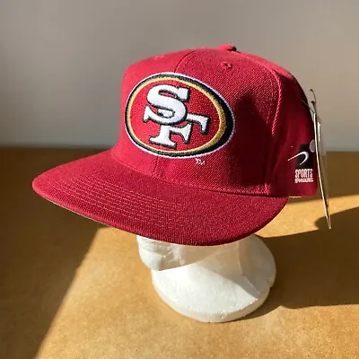 Vintage SF San Francisco 49ers Sports Specialties Pro Line Snapback Hat NEW Tags • $79.99