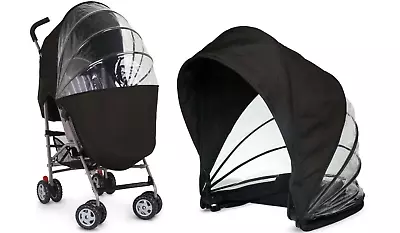 £8.95 • Buy Mothercare Universal Pram Hood 2 Seasons Sunshade Weathershield No Connectors
