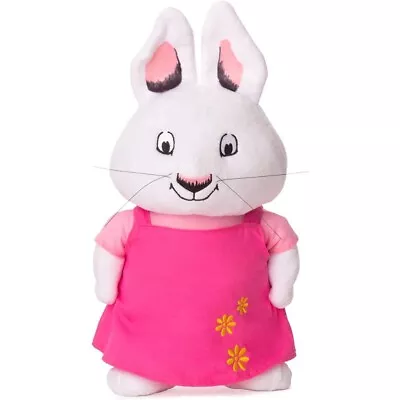 Max And Ruby Rabbit White Bunny Plush Doll Kids Tv Show Figure Toy Mighty Mojo • $30.52