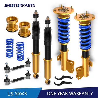 Front & Rear Side Full Coilovers Struts For 2005-2014 Ford Mustang Adj. Height • $247.96