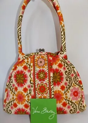 VERA BRADLEY Eloise Perfect Shoulder Purse Handbag - Folkloric - Beautiful! • $54.95