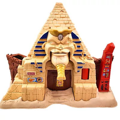 Fisher Price Great Adventures Hidden Treasures Egyptian Pyramid 2001 Incomplete • $71.99