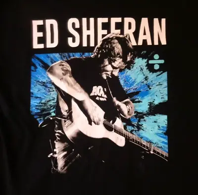 Ed Sheeran Divide World Tour T-Shirt Size UK Large • £10.89