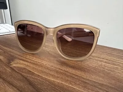 The Row By Linda Farrow - Tan D-Frame Sunglasses Women’s Sunglasses • £75