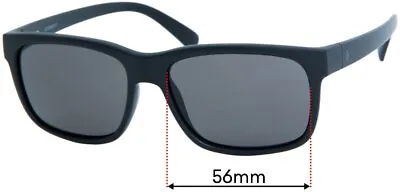 SFx Replacement Sunglass Lenses Fits Volcom Wig - 56mm Wide • $33.99