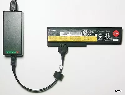 £57.98 • Buy External Laptop Battery Charger For Lenovo X200 X201, 42T4534 43R9254 42T4564